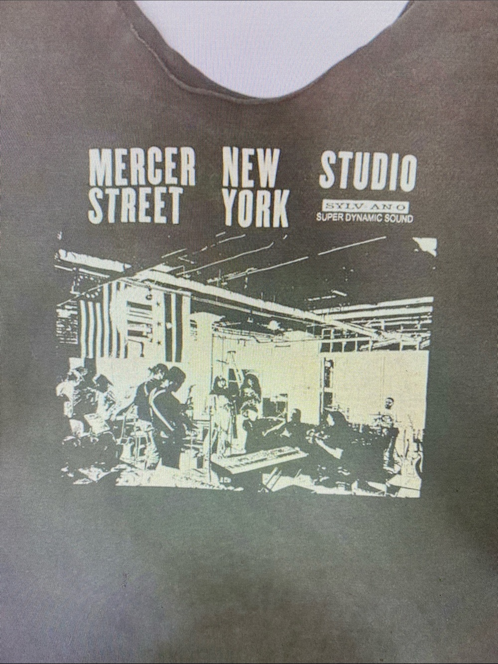 Brandy Melville Charcoal Mercer Street New York Graphic Tee